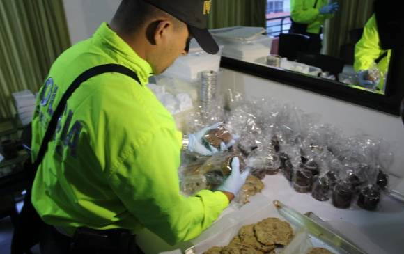 Capturados madre e hijo por comercializar marihuana en productos de pastelería